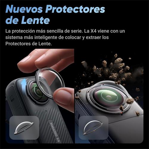 Insta 360 X4 Cámara de Acción 360º 8K