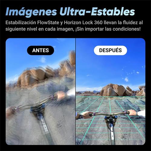 Insta 360 X4 Cámara de Acción 360º 8K