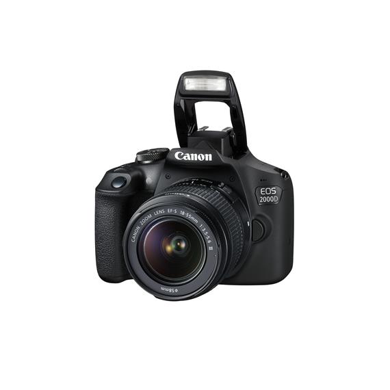CANON EOS 2000D EF-S 18-55MM F/3.5-5.6 IS II FUNDA+TARJETA