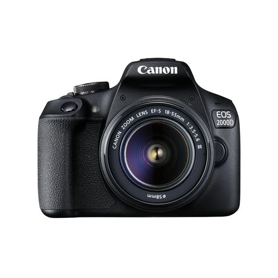 CANON EOS 2000D EF-S 18-55MM F/3.5-5.6 IS II FUNDA+TARJETA