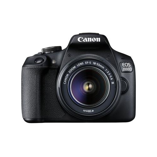 CANON EOS 2000D EF-S 18-55MM F/3.5-5.6 IS II FUNDA+TARJETA