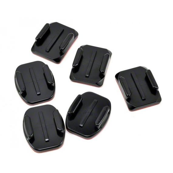 GOPRO AACFT-001 SOPORTES ADHESIVOS CURVOS Y PLANOS