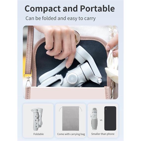 FeiyuTech VB4 Estabilizador de 3 ejes extensible para Smartphone
