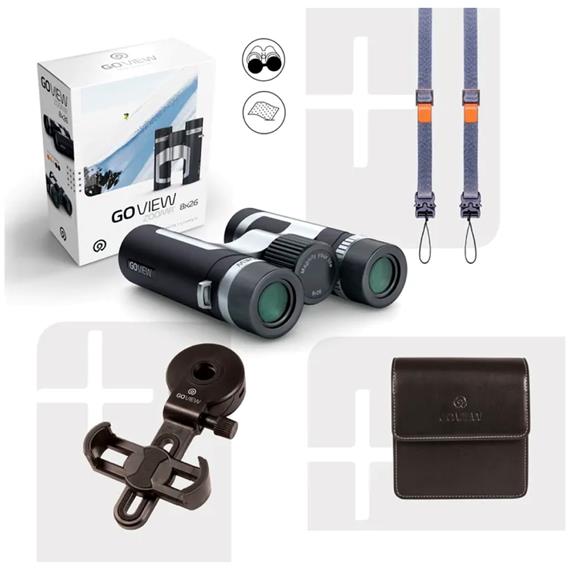 GoView ZoomMr 8X26 Prismático con cuerpo de Magnesio Negro