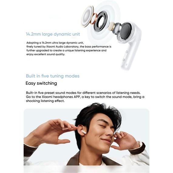 Xiaomi Redmi Buds 6 Active Black (BHR8396GL)