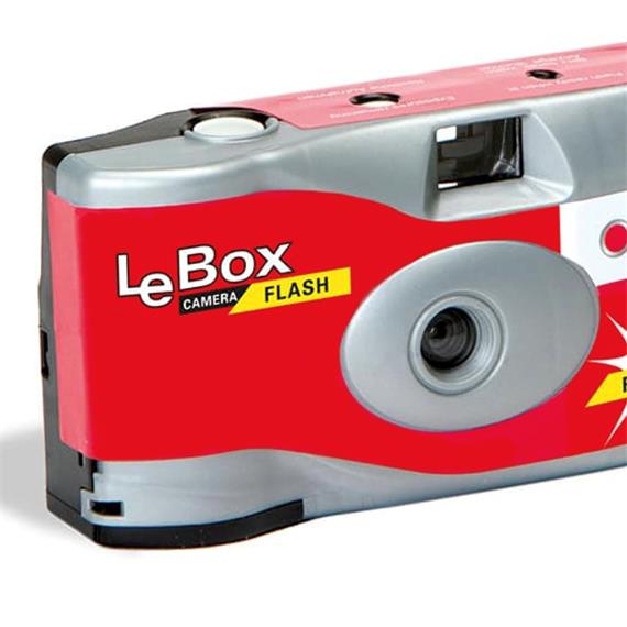 AGFA LeBox 400 Cámara Desechable 27 Fotos Flash