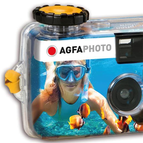AGFA LeBox 400 Cámara Desechable 27 Fotos Ocean (UW25)