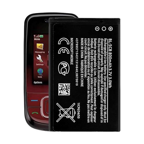 Nokia BL-5CB Batería 800mAh Li-ion