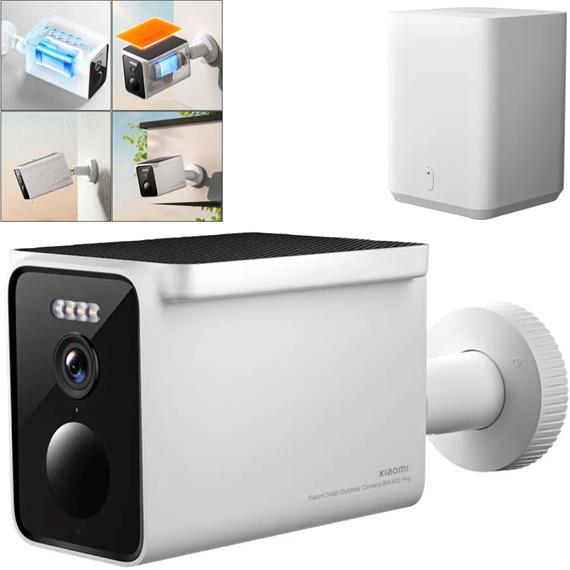 Xiaomi BW400 Pro Outdoor Camera Cámara Exterior con panel solar (BHR7747GL)