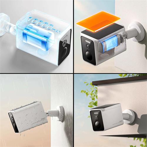 Xiaomi BW400 Pro Outdoor Camera Cámara Exterior con panel solar (BHR7747GL)