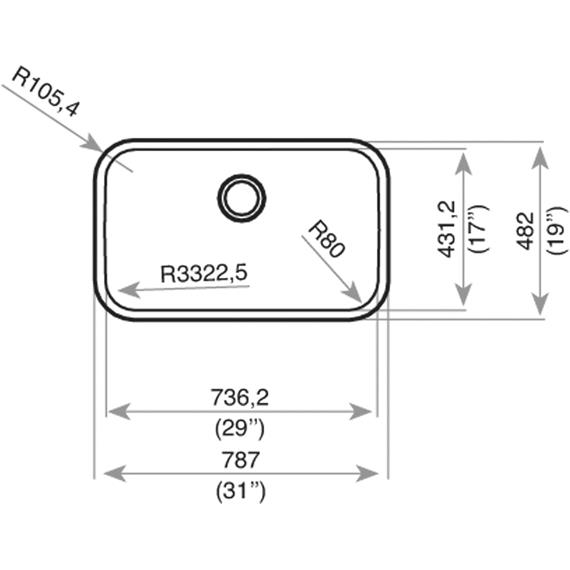 TEKA BE 74-43 20 FREGADERO