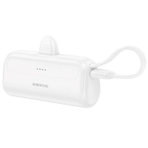 Powerbank Borofone BJ41 5.000mAh con conexión 2-1 Blanco