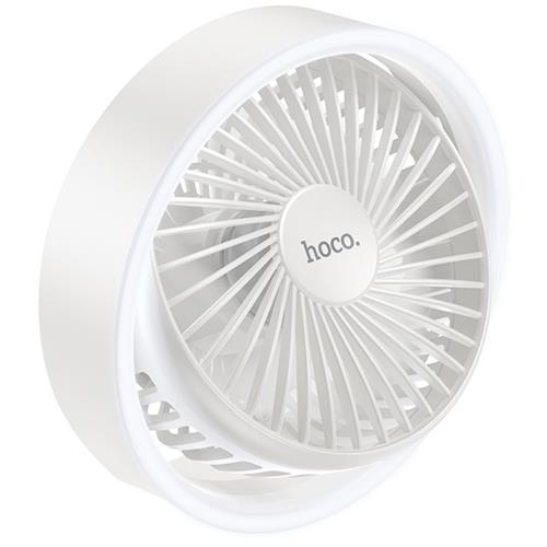 Hoco HX22 Ventilador de sobremesa Recargable con Luz de Ambiente