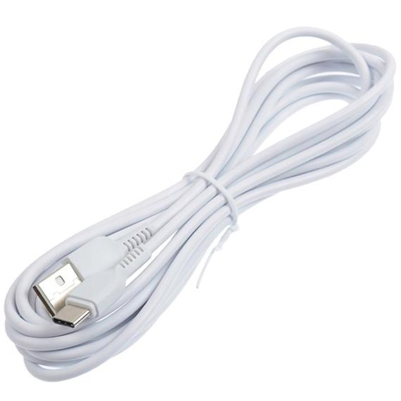 Cable USB a USB-C 2 metros Hoco X20 Flash Blanco