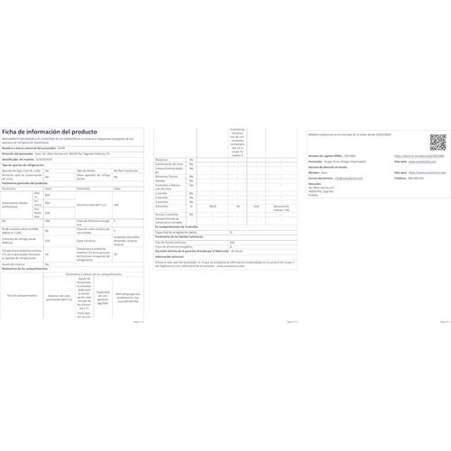 Svan SCH2501EDC Congelador Horizontal 246L DC 84,5x95,4x61.6cm Display