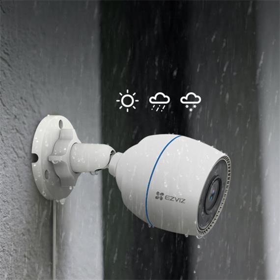 Ezviz H3C 3MP Cámara de Seguridad Exterior Wifi 2K