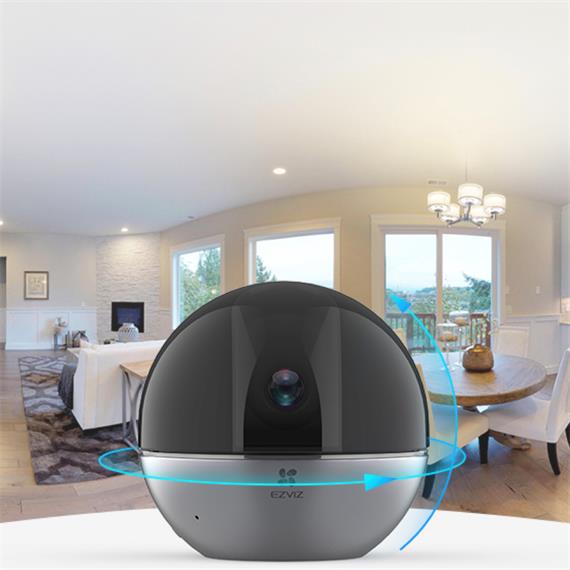 Ezviz E6 3K Cámara de Seguridad Interior 360º Wifi con detección de mascotas
