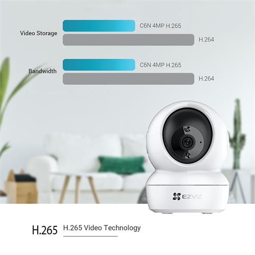 Ezviz C6N Cámara de Seguridad Interior Wifi 360º 2k 4MP