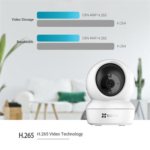 Ezviz C6N Cámara de Seguridad Interior Wifi 360º 2k 4MP
