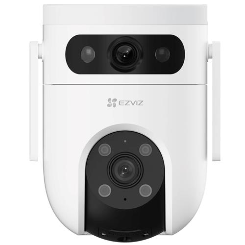 Ezviz H9C Cámara Seguridad Exterior Wifi con Doble Objetivo 2K, Sirena y Luz