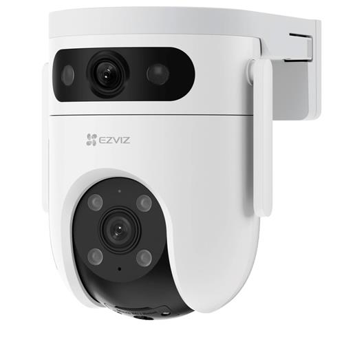 Ezviz H9C Cámara Seguridad Exterior Wifi con Doble Objetivo 2K, Sirena y Luz