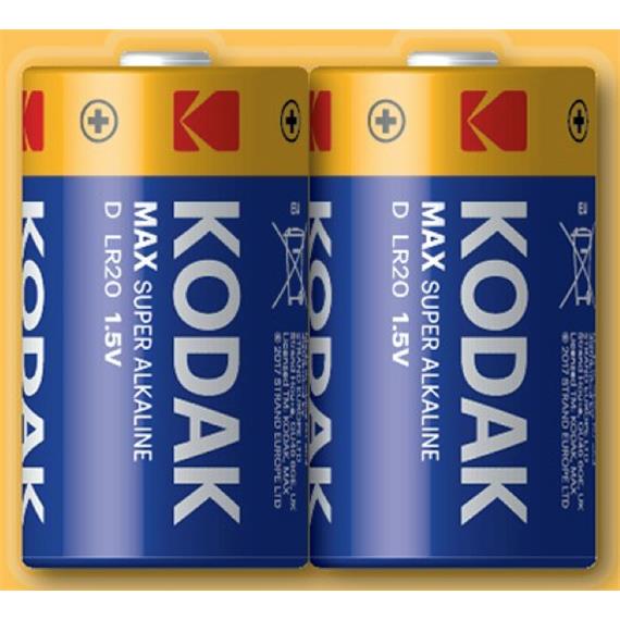 KODAK LR-20 D MAX ALKALINA 2 UNDS (30952843)