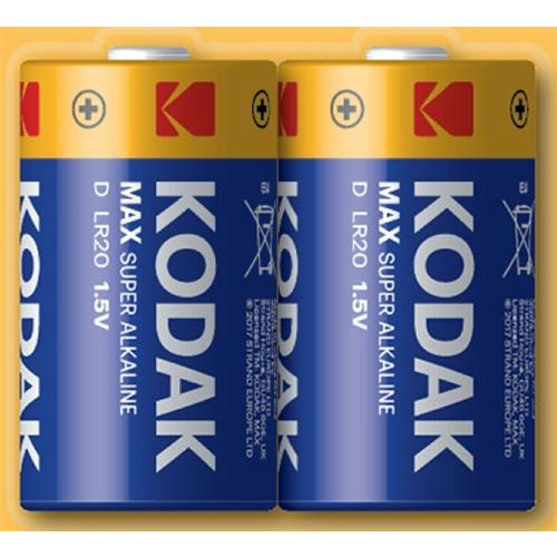 KODAK LR-20 D MAX ALKALINA 2 UNDS (30952843)