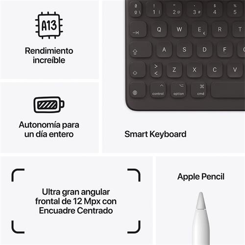 Apple Ipad (9ª Generación) 10,2" 64GB Wifi Plata  (MK2L3RK)
