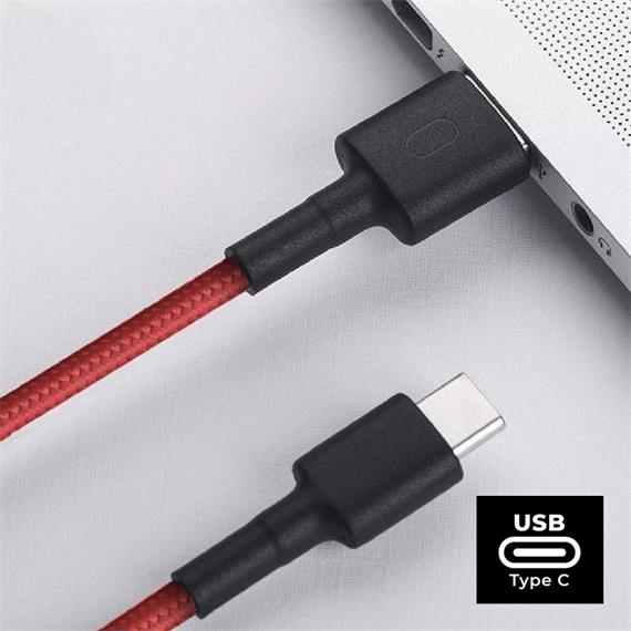 Cable USB a USB-C Xiaomi 1 Metro Rojo (SJV4110GL)