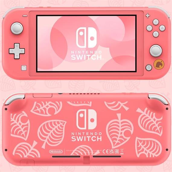 Nintendo Switch Lite Consola Animal Crossing New Horizons Isabelle Aloha Edition