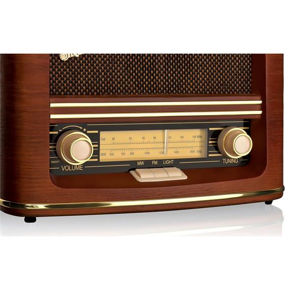 ROADSTAR HRA-1500/N RADIO AM/FM VINTAGE DE MADERA