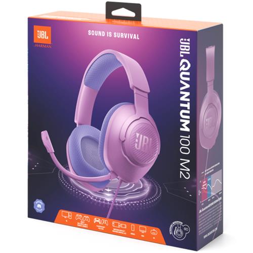 Jbl Quantum 100 M2 Auricular Gaming Púrpura
