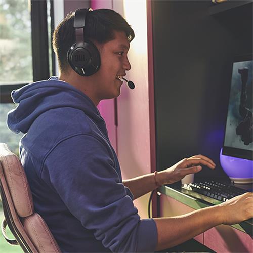 Jbl Quantum 100 M2 Auricular Gaming Púrpura