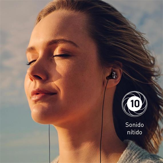 Panasonic RP-TCM225DEK Auricular USB-C Negro