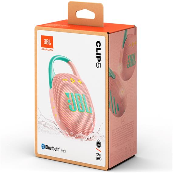 Jbl Clip 5 Altavoz Bluetooth Rosa