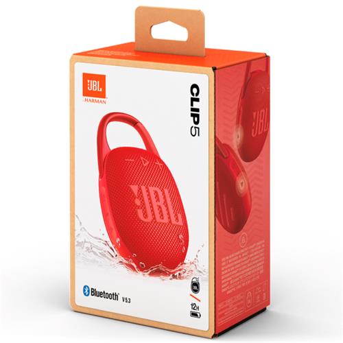 Jbl Clip 5 Altavoz Bluetooth Rojo