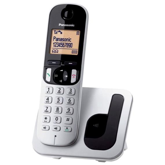 Panasonic KX-TGC210SPS Teléfono inalámbrico Gris/Negro