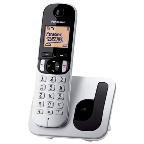 Panasonic KX-TGC210SPS Teléfono inalámbrico Gris/Negro