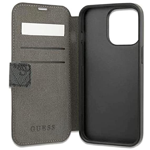 Guess GUBKP13L4GDGR Iphone 13 Pro/ 13 6.1" Gris Book 4G