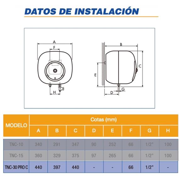 Cointra TNC30 Pro C 30L Termo