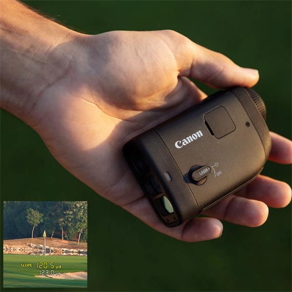 Canon PowerShot Golf Telémetro Laser con estabilizador para Golf