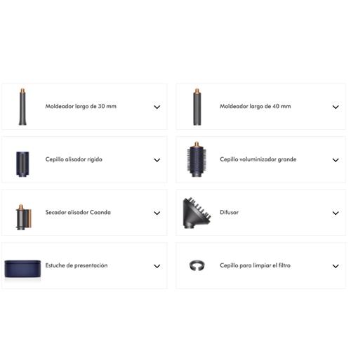 Dyson Airwrap HS05 Long Moldeador Multifunción Blue/Copper 581143-01