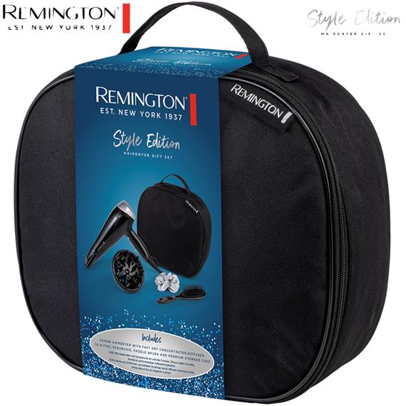 Remington D3171GP Secador de Pelo 2.200W Style Edition Pack de Regalo