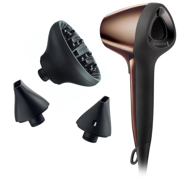 Remington D7777 Secador de Pelo Air 3D 1.800W Bronce
