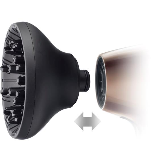 Remington D7777 Secador de Pelo Air 3D 1.800W Bronce