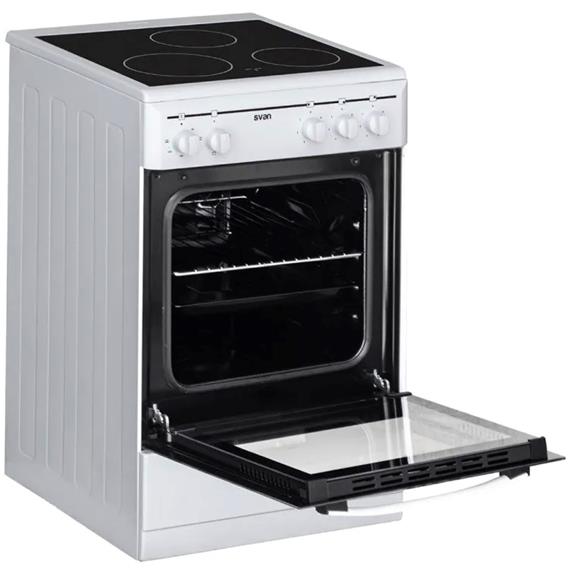 Svan SKV3500 Cocina Eléctrica Ancho 50 cm Blanca