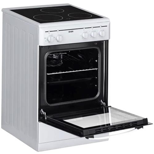 Svan SKV3500 Cocina Eléctrica Ancho 50 cm Blanca