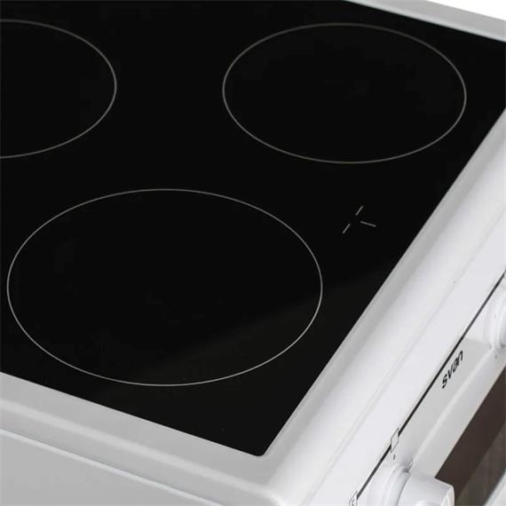 Svan SKV3500 Cocina Eléctrica Ancho 50 cm Blanca