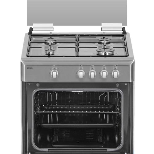 Svan SKG4600X Cocina Gas Butano ancho 60 cm Inox
