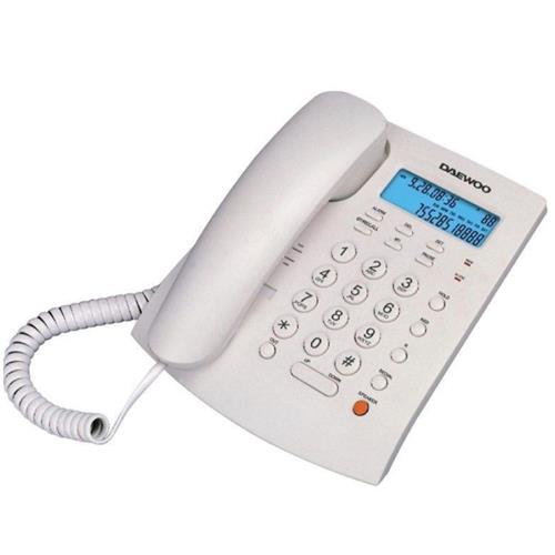 Daewoo DW6310 Teléfono Fijo Con Cable Blanco